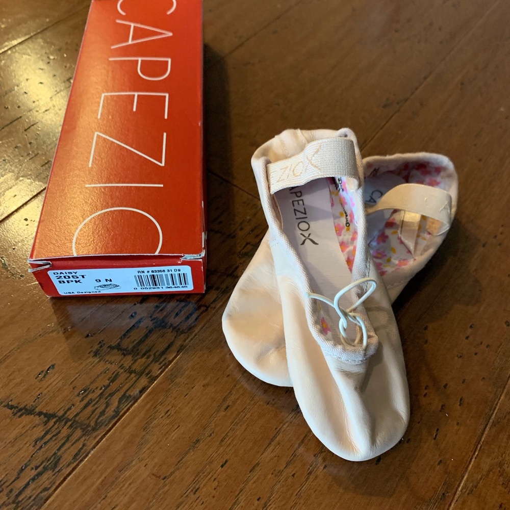Brand new in box Capezio ballet shoes